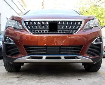 Front + Rear Bumper Protector Skid Plate 2pcs For Peugeot 3008 GT 2016 2017 2018
Front + Rear Bumper Protector Skid Plate 2pcs For Peugeot 3008 GT 2016 2017 2018