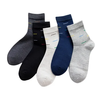 1 Pair Men Solid Color Colorful Line Decoration Male Harajuku Style Cotton Socks Thick Crew Socks With
1 Pair Men Solid Color Colorful Line Decoration Male Harajuku Style Cotton Socks Thick Crew Socks With