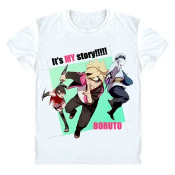 BORUTO NARUTO THE MOVIE T Shirt Uchiha Sarada Mitsuki Shirt New Anime NARUTO Team Play Ninja T-shirt Summer family Casual shirt
BORUTO NARUTO THE MOVIE T Shirt Uchiha Sarada Mitsuki Shirt New Anime NARUTO Team Play Ninja T-shirt Summer family Casual shirt