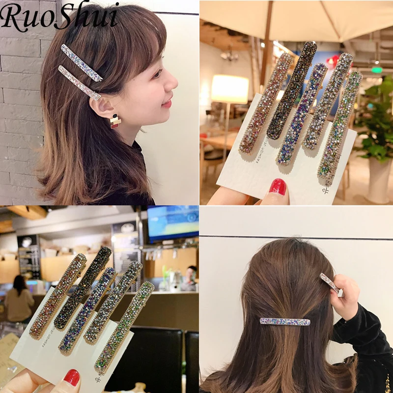 2019 Korean Style Full of Rhinestone Women Girls Shining Hair Accessories Girls Shining Elegant Head-made Hair Clips Hairpins
2019 Korean Style Full of Rhinestone Women Girls Shining Hair Accessories Girls Shining Elegant Head-made Hair Clips Hairpins