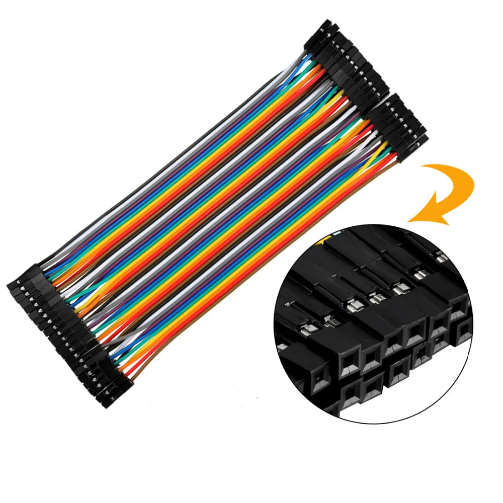 Uxcell Female to Female + Male to Female and Male to Male 40P Jumper Wire 2.54mm Pitch Ribbon Cable 20cm 11cm 21cm 20.5cm 31cm
Uxcell Female to Female + Male to Female and Male to Male 40P Jumper Wire 2.54mm Pitch Ribbon Cable 20cm 11cm 21cm 20.5cm 31cm