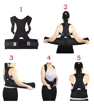 Women Men Back Brace Corset Lumbar Support Belt Posture Corrector Neoprene Vest Orthopedic Straightener Lower Back Support Belts
Women Men Back Brace Corset Lumbar Support Belt Posture Corrector Neoprene Vest Orthopedic Straightener Lower Back Support Belts