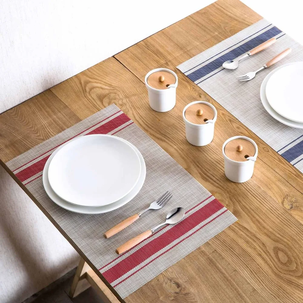 OTHERHOUSE 1Pc Placemat Table Mat Plate Mat Cup Pad Coasters Dining Table Napkin Stand Hot Kitchen Non-slip Table Cloth Bowl Pad
OTHERHOUSE 1Pc Placemat Table Mat Plate Mat Cup Pad Coasters Dining Table Napkin Stand Hot Kitchen Non-slip Table Cloth Bowl Pad