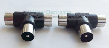 NCHTEK T Model IEC TV PAL Male To Two Double IEC PAL Female Triple RF Coax Adapter Connector/Free Shipping/50PCS
NCHTEK T Model IEC TV PAL Male To Two Double IEC PAL Female Triple RF Coax Adapter Connector/Free Shipping/50PCS