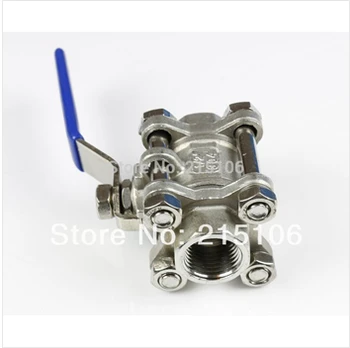 Free Shipping Ball Valve,1/2" DN15 3 Piece Sanitary Ball Valve,BSP Thread No.60003
Free Shipping Ball Valve,1/2" DN15 3 Piece Sanitary Ball Valve,BSP Thread No.60003