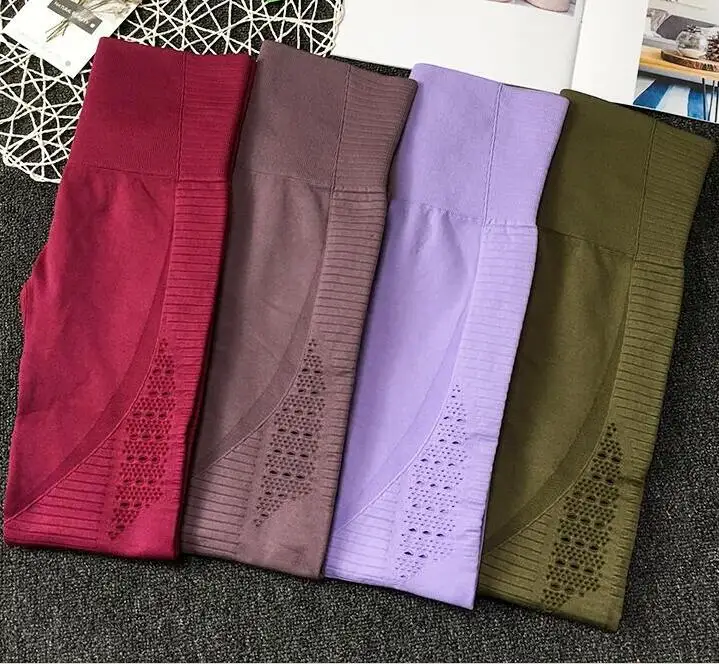 Women's hollow-out Seamless Yoga Leggings High Waist Gym Leggings Running Sports Fit Pants Fitness Workout Ankle length Leggings
Women's hollow-out Seamless Yoga Leggings High Waist Gym Leggings Running Sports Fit Pants Fitness Workout Ankle length Leggings