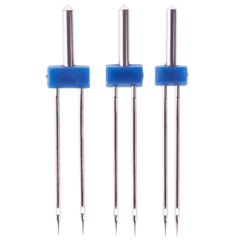 NEW Drop Shipping 6Pcs/2 set Size 2mm/ 3mm/ 4mm Double Twin Sewing Machine Needles Pins sewing accesories
NEW Drop Shipping 6Pcs/2 set Size 2mm/ 3mm/ 4mm Double Twin Sewing Machine Needles Pins sewing accesories
