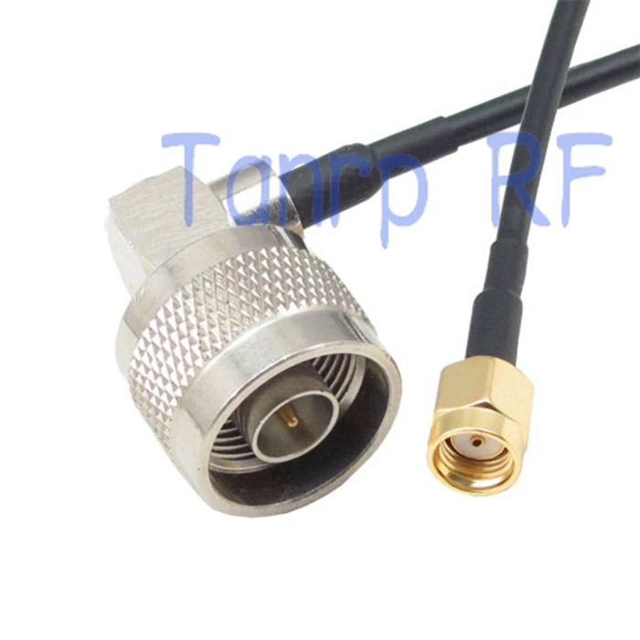 8in N male plug right angle to RP-SMA male plug RF adapter connector 20CM Pigtail coaxial jumper cable RG174 extension cord
8in N male plug right angle to RP-SMA male plug RF adapter connector 20CM Pigtail coaxial jumper cable RG174 extension cord