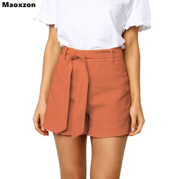 Maoxzon Womens Casual Bandage Loose Shorts For Female New Spring Summer High Waist Drawstring Short Trousers
Maoxzon Womens Casual Bandage Loose Shorts For Female New Spring Summer High Waist Drawstring Short Trousers