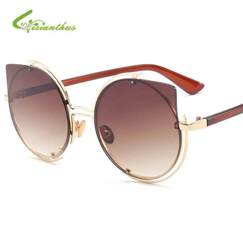 2019 Sunglasses Women Gradient Color Cat Eye Frame Mirror Frame Oval Lens Women Sunglases Men Retro Sunglass Gafas De Sol
2019 Sunglasses Women Gradient Color Cat Eye Frame Mirror Frame Oval Lens Women Sunglases Men Retro Sunglass Gafas De Sol