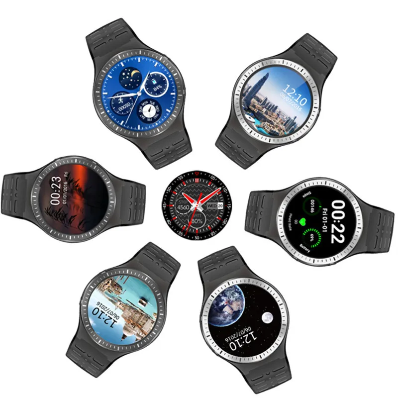 ZGPAX S99B 3G Смарт часы Android 5.1 SmartWatch телефон 512 МБ + 8 г GPS Wi Fi Bluetooth Шагомер сердечного