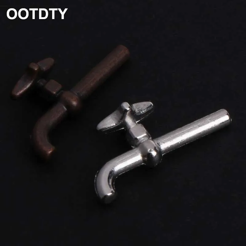 2PCS 1:12 Miniature Metal Water Tap Bathroom Accessories Faucet Dollhouse 
2PCS 1:12 Miniature Metal Water Tap Bathroom Accessories Faucet Dollhouse