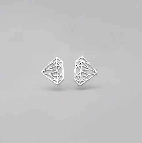 925 Sterling Silver Jewelry Cute Simple Triangle Earrings for Women Earrings Fashion Jewelry Brincos Free Shipping
925 Sterling Silver Jewelry Cute Simple Triangle Earrings for Women Earrings Fashion Jewelry Brincos Free Shipping