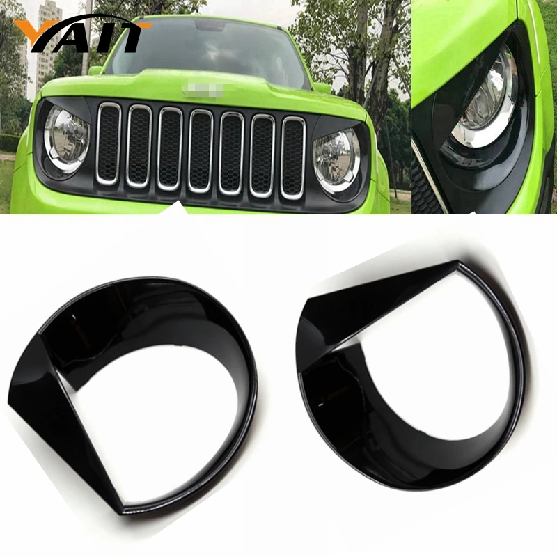 Yait Bezels Front Light Headlight Angry Bird Style ABS Trim Cover For 2015 - 2017 Jeep Renegade--2PCS
Yait Bezels Front Light Headlight Angry Bird Style ABS Trim Cover For 2015 - 2017 Jeep Renegade--2PCS