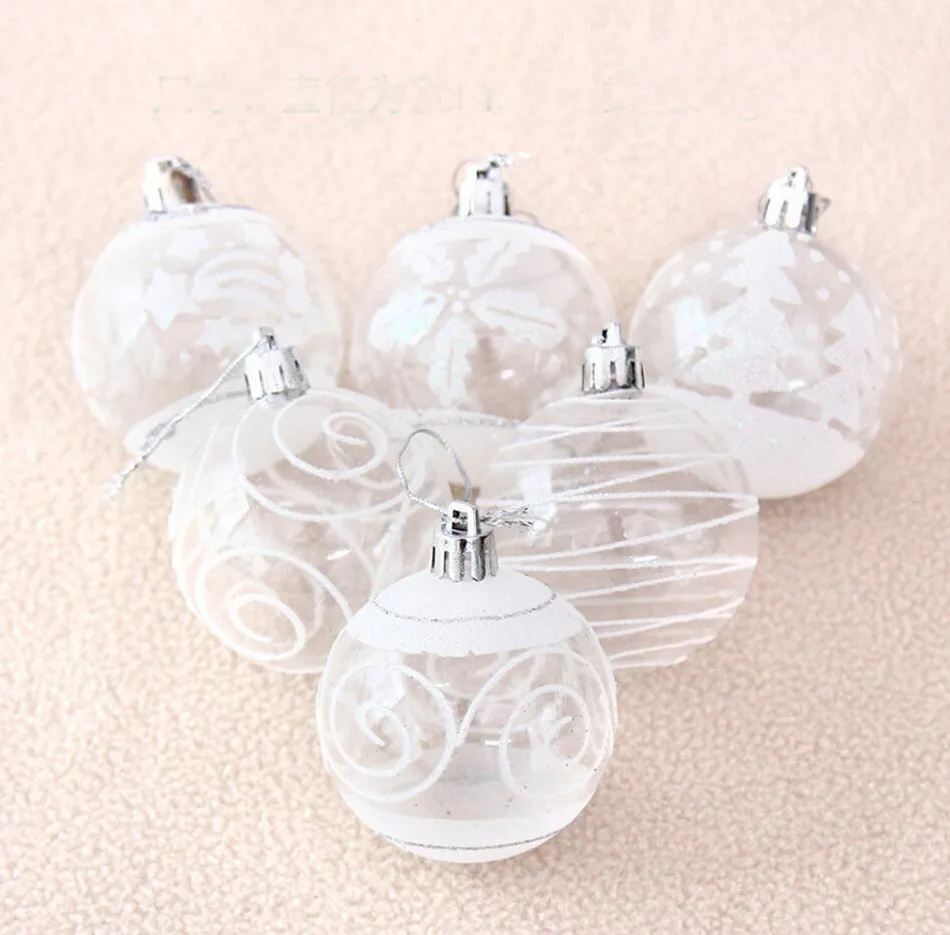 10pcs Christmas Tree Ball Decorations for DIY Xmas Party Wedding 6cm Ball Baubles Hanging Ornament for Home Christmas Decoration
10pcs Christmas Tree Ball Decorations for DIY Xmas Party Wedding 6cm Ball Baubles Hanging Ornament for Home Christmas Decoration