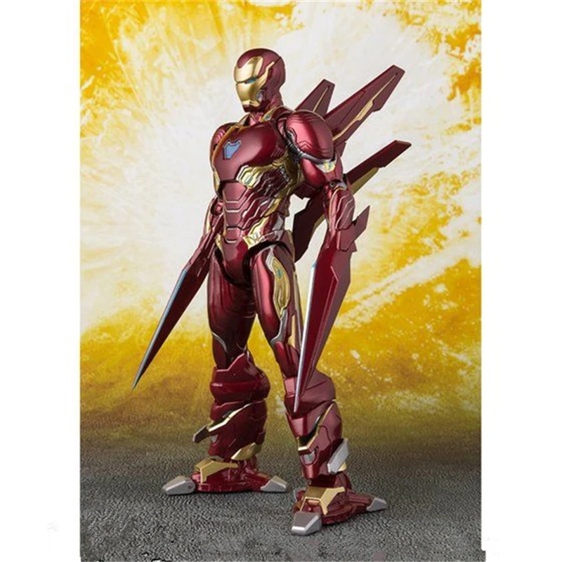 Anime Iron Man MK50 PVC Action Figure Collectible Model Kids Toys Anime Doll Gift 17CM
Anime Iron Man MK50 PVC Action Figure Collectible Model Kids Toys Anime Doll Gift 17CM