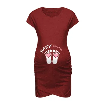Women's Short Sleeve Nurse Pregnant Maternity Tops Mother Print T-Shirt Blouse ropa de mujer maternity tops bayan
Women's Short Sleeve Nurse Pregnant Maternity Tops Mother Print T-Shirt Blouse ropa de mujer maternity tops bayan