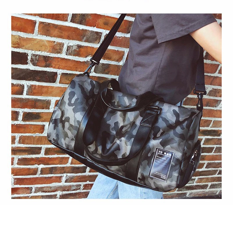 Camouflage Men's Sports Bag Can Put Shoes Large Capacity Yoga Bag Waterproof Pu Leather Gym Bag
Camouflage Men's Sports Bag Can Put Shoes Large Capacity Yoga Bag Waterproof Pu Leather Gym Bag