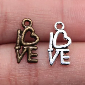 WYSIWYG 30pcs 12mm 2 Colors Antique Silver Color Antique Bronze Plated Love Charms Shape Of Love Charm Tiny Love Charms
WYSIWYG 30pcs 12mm 2 Colors Antique Silver Color Antique Bronze Plated Love Charms Shape Of Love Charm Tiny Love Charms