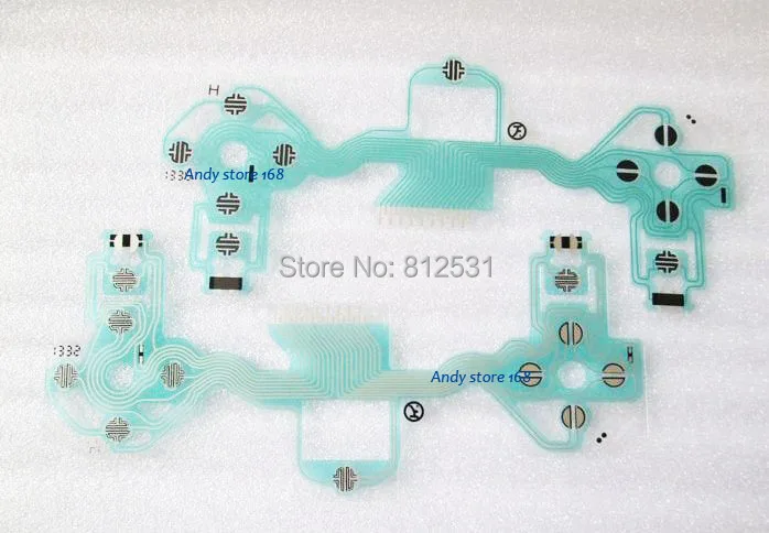 New Conductive Film Conducting Film Keypad Flex Cable For PS4 Controller PCB Circuit Ribbon Film, 10PCS/LOT.
New Conductive Film Conducting Film Keypad Flex Cable For PS4 Controller PCB Circuit Ribbon Film, 10PCS/LOT.
