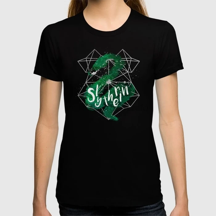 Printed Men T Shirt Cotton tShirt O-Neck Short-Sleeve Women T-Shirt Slytherin Silver Splatter
Printed Men T Shirt Cotton tShirt O-Neck Short-Sleeve Women T-Shirt Slytherin Silver Splatter