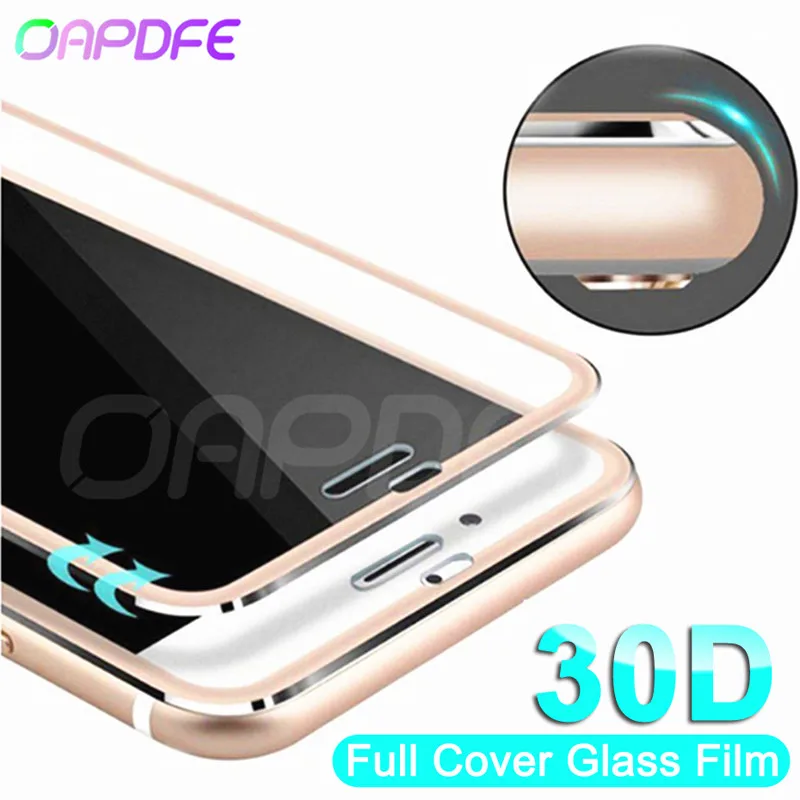 30D Tempered Glass For iPhone 8 7 6 6S Plus Full Cover Protective Glass For iPhone X XR XS Max 5 5S SE Screen Protector Film
30D Tempered Glass For iPhone 8 7 6 6S Plus Full Cover Protective Glass For iPhone X XR XS Max 5 5S SE Screen Protector Film