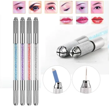 20PCS Double Heads Microblading Pen Tattoo Machine Permanent Makeup Eyebrow Tattoo Manual Pen Needle Blade Cosmetic Both Crystal
20PCS Double Heads Microblading Pen Tattoo Machine Permanent Makeup Eyebrow Tattoo Manual Pen Needle Blade Cosmetic Both Crystal