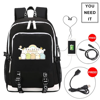 2019 Sumikkogurashi Printing Backpack Kawaii Canvas School Bags for Teenage Girls USB Charging Laptop Backpack Travel Back Pack
2019 Sumikkogurashi Printing Backpack Kawaii Canvas School Bags for Teenage Girls USB Charging Laptop Backpack Travel Back Pack