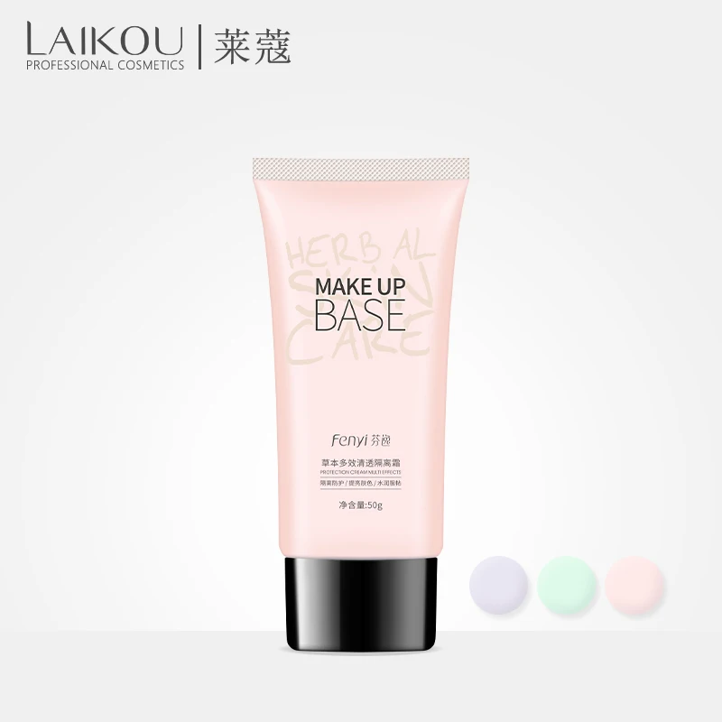 LAIKOU Herb's Multi-Effect Refreshing Isolation cream Fresh Nude Make-up BB Cream Whitening Flawless Concealer Face Primer
LAIKOU Herb's Multi-Effect Refreshing Isolation cream Fresh Nude Make-up BB Cream Whitening Flawless Concealer Face Primer