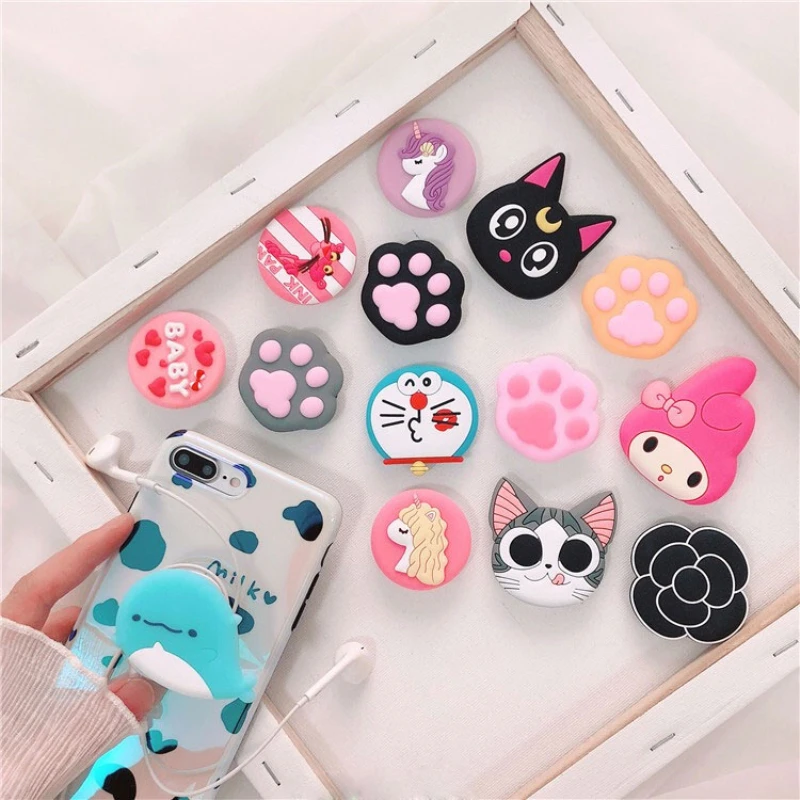 Cute 3D Cartoon Round Mobile Phone Holder Anti-Drop Airbag Gasbag Stand Bracket Mount for IPhone X XS XR 8 7 6s Samsung
Cute 3D Cartoon Round Mobile Phone Holder Anti-Drop Airbag Gasbag Stand Bracket Mount for IPhone X XS XR 8 7 6s Samsung