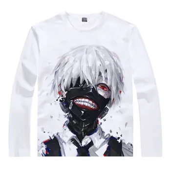 Tokyo Guru T-Shirt Ken Kaneki Shirt men's 3D print Long sleeves t-shirts Anime Tees Lovely cute t-shirts anime japanese shirts a
Tokyo Guru T-Shirt Ken Kaneki Shirt men's 3D print Long sleeves t-shirts Anime Tees Lovely cute t-shirts anime japanese shirts a