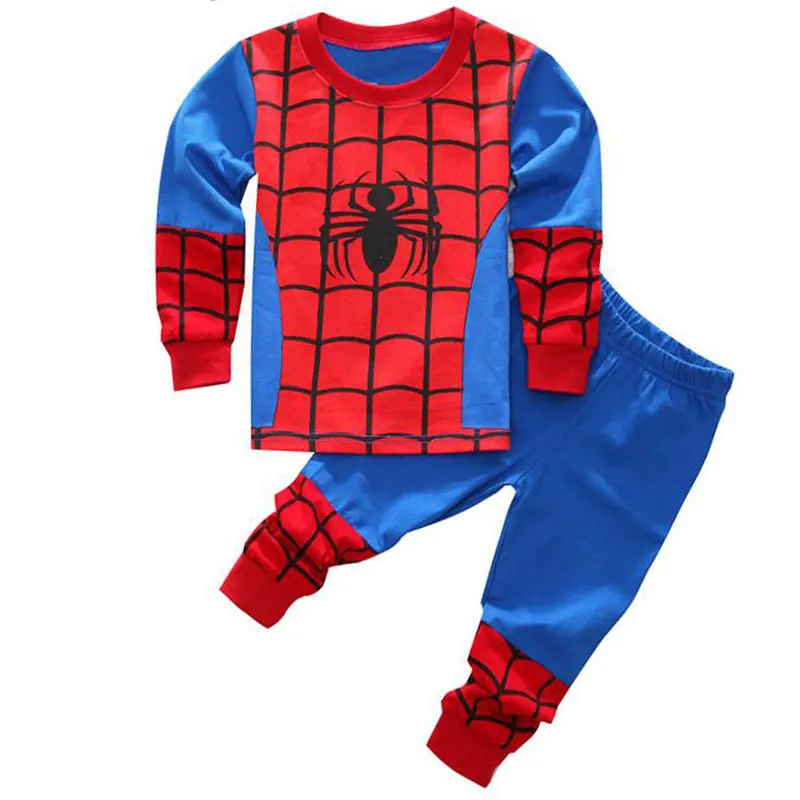 Hot 2018 Spring Autumn Boy Cartoon Pajamas Set Spiderman Iron Man Children's Christmas Superman Costume Kids Clothing Boys Suits
Hot 2018 Spring Autumn Boy Cartoon Pajamas Set Spiderman Iron Man Children's Christmas Superman Costume Kids Clothing Boys Suits