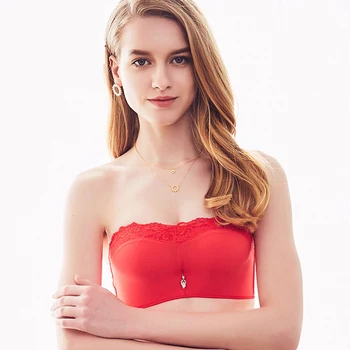 Live Girl Red Khaki Non-slip Strapless Underwear Women Gather Thick Cup Invisible Bra For Occasions Wedding Dress Sexy Bra
Live Girl Red Khaki Non-slip Strapless Underwear Women Gather Thick Cup Invisible Bra For Occasions Wedding Dress Sexy Bra