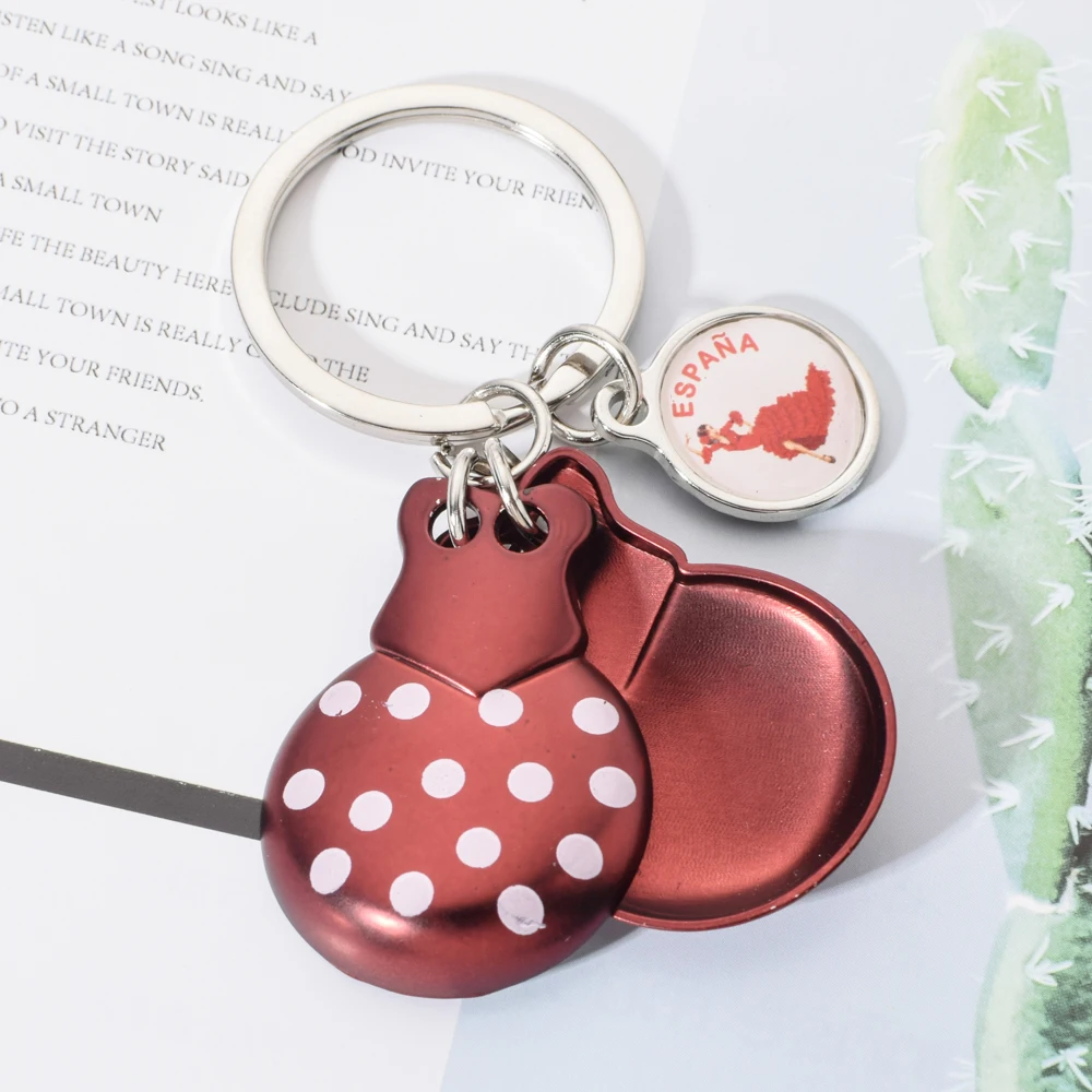 Vicney Castanets Keychain For Girl Cute clackers Key Chain Best Gift For Women Bag Charm palillos keyring keychain For Friends
Vicney Castanets Keychain For Girl Cute clackers Key Chain Best Gift For Women Bag Charm palillos keyring keychain For Friends