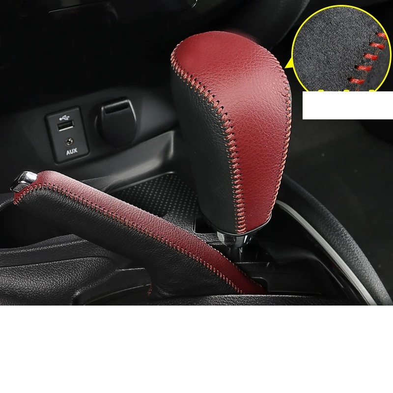 Lsrtw2017 Genuine Leather Car Gear Lever Cover for Nissan Qashqai J11 2015 2016 2017 2018 2019 2020
Lsrtw2017 Genuine Leather Car Gear Lever Cover for Nissan Qashqai J11 2015 2016 2017 2018 2019 2020
