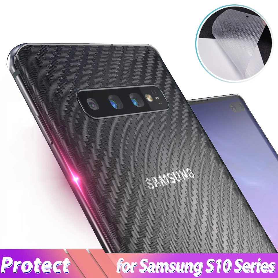Back Carbon Fiber Film for Samsung Galaxy Note 10 Plus S10 Plus S10e Sticker Screen Protector Protective Film for Samsung S10+
Back Carbon Fiber Film for Samsung Galaxy Note 10 Plus S10 Plus S10e Sticker Screen Protector Protective Film for Samsung S10+