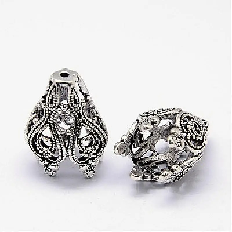 50Pcs Brass Bead Caps Antique Silver 5-Petal Flower Spacer Beads Jewelry Findings 20x15mm, Hole: 1mm Drop Shipping
50Pcs Brass Bead Caps Antique Silver 5-Petal Flower Spacer Beads Jewelry Findings 20x15mm, Hole: 1mm Drop Shipping