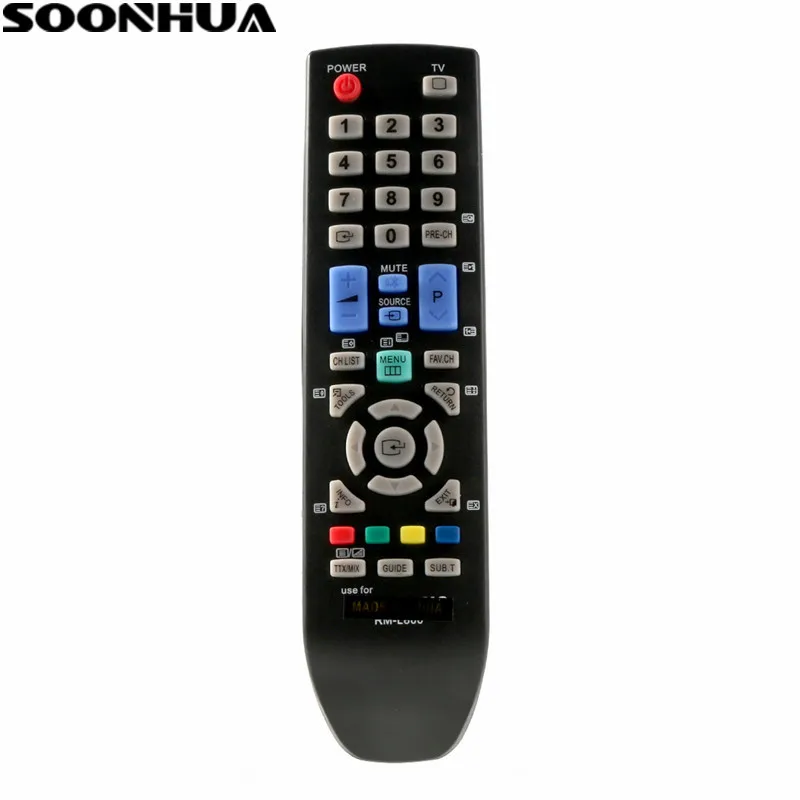 SOONHUA Replacement Remote Control Universal Controller For Samsung AA59 BN59 Series TV Remote Control For LCD LED Smart TV
SOONHUA Replacement Remote Control Universal Controller For Samsung AA59 BN59 Series TV Remote Control For LCD LED Smart TV