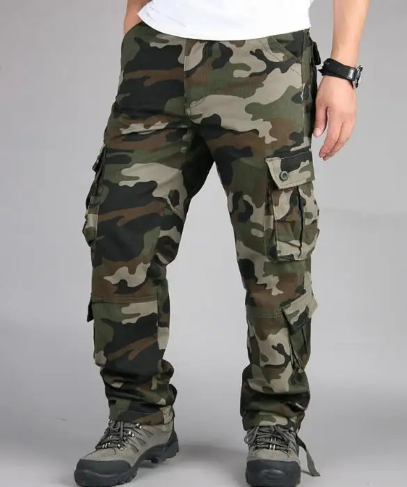 2022 Camouflage Men's Cargo Pants Multifunction Outdoor Slacks Multi-pocket Cargo Trousers Plus Size Casual Mens Bottoms
2022 Camouflage Men's Cargo Pants Multifunction Outdoor Slacks Multi-pocket Cargo Trousers Plus Size Casual Mens Bottoms