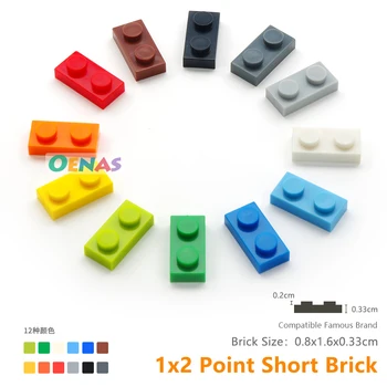 Moc plate 1X2 3023 Short Bricks Particles Classic Small Building Blocks DIY Parts compatible Assembles Particles 100pcs/lot
Moc plate 1X2 3023 Short Bricks Particles Classic Small Building Blocks DIY Parts compatible Assembles Particles 100pcs/lot
