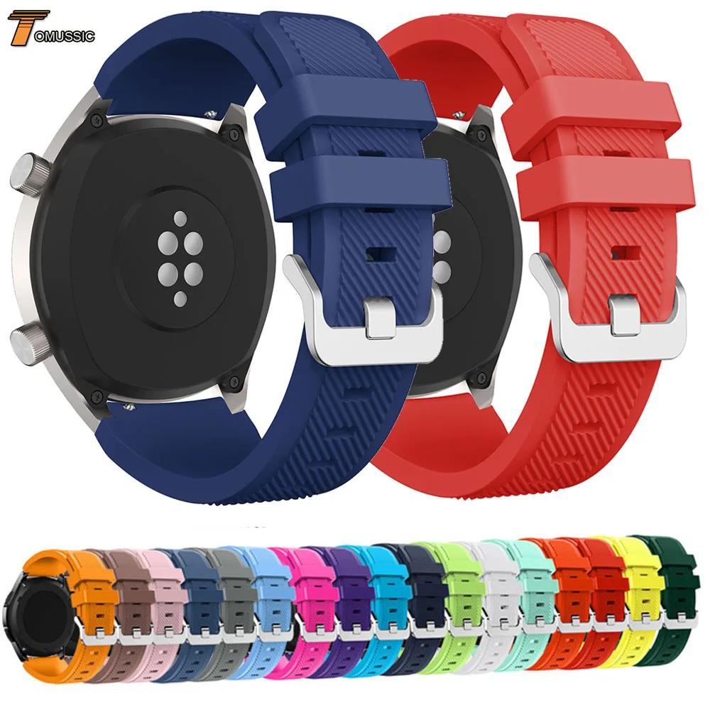 22mm Sport Silicone Strap For Huawei Watch GT Band Soft Rubber Bracelet Watchbands For Huawei Watch 2 Pro Strap Wristbands
22mm Sport Silicone Strap For Huawei Watch GT Band Soft Rubber Bracelet Watchbands For Huawei Watch 2 Pro Strap Wristbands