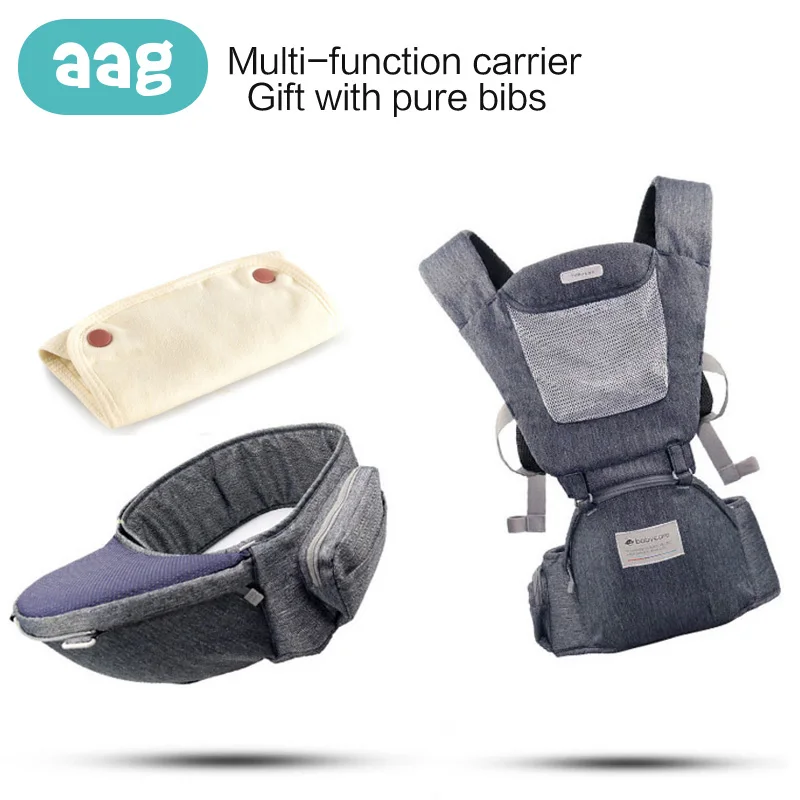 AAG Ergonomic Baby Carrier Portable Child Suspenders Backpack Hipseat Breathable Kangaroo Baby Wrap Sling Prevent O-type Legs *
AAG Ergonomic Baby Carrier Portable Child Suspenders Backpack Hipseat Breathable Kangaroo Baby Wrap Sling Prevent O-type Legs *