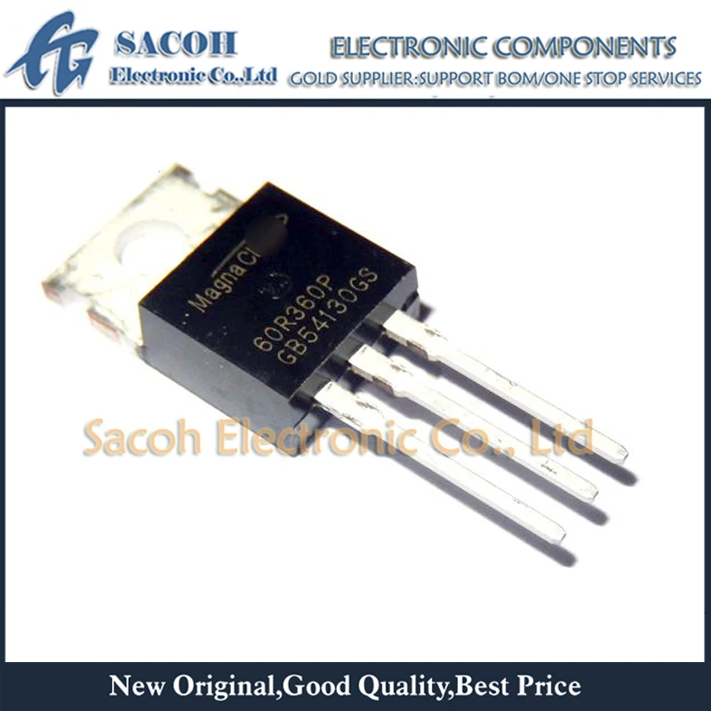 New Original 10PCS/Lot MMP60R360P 60R360P OR IPP60R360P7 60R360P7 TO-220 11A 650V N-channel MOSFET
New Original 10PCS/Lot MMP60R360P 60R360P OR IPP60R360P7 60R360P7 TO-220 11A 650V N-channel MOSFET