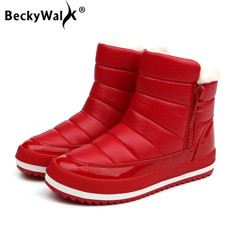 Brand women boots winter waterproof flat snows boots women botas mujer zipper plush ladies winter shoes woman booties WSH3138
Brand women boots winter waterproof flat snows boots women botas mujer zipper plush ladies winter shoes woman booties WSH3138