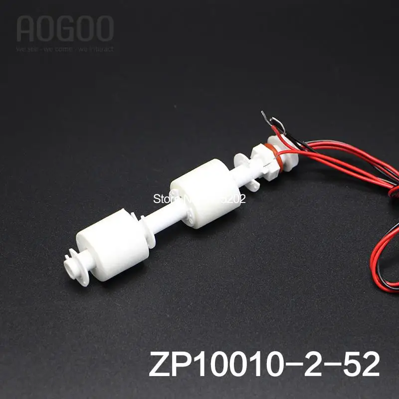 M10*100MM ZP10010-2-52 220V Dual Level Control PP Water Level Sensor Liquid Normal Closed Plastic Float Switch Tank
M10*100MM ZP10010-2-52 220V Dual Level Control PP Water Level Sensor Liquid Normal Closed Plastic Float Switch Tank