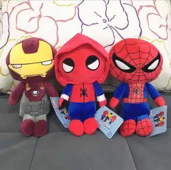 Marvel Spider-Man Hero Returns Plush Toys Super heros Spider Man Plush Toy Iron Man Batman Superman Spiderman Suffered Doll Toy
Marvel Spider-Man Hero Returns Plush Toys Super heros Spider Man Plush Toy Iron Man Batman Superman Spiderman Suffered Doll Toy