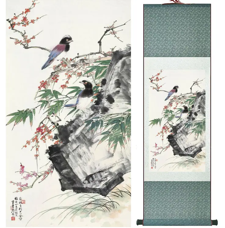 Birds and flowers painting home office decoration painting home painting No.033014
Birds and flowers painting home office decoration painting home painting No.033014