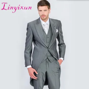Linyixun Perfect Male Suits Peaked Lapel one Button Fashion Leisure Suit Groomsman tailcoat Wedding men Suits(Jacket+Pants+vest)
Linyixun Perfect Male Suits Peaked Lapel one Button Fashion Leisure Suit Groomsman tailcoat Wedding men Suits(Jacket+Pants+vest)