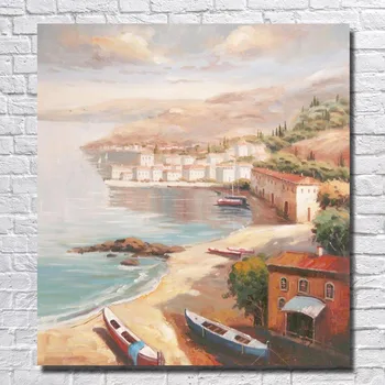 Hot Sale Home Decoration Wall Picture Beautiful Painting Palette Knife Handpainted Modern Sealandscape Art No framed
Hot Sale Home Decoration Wall Picture Beautiful Painting Palette Knife Handpainted Modern Sealandscape Art No framed