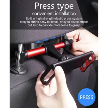 Rotated Car Seat Headrest Mount Tablet Holder Bracket Compatible For 4"-11"Smartphones And Tablets
Rotated Car Seat Headrest Mount Tablet Holder Bracket Compatible For 4"-11"Smartphones And Tablets